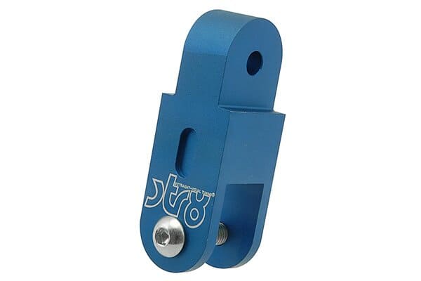 str-205.51/bl shock absorber lift str8 blue anodized 60mm