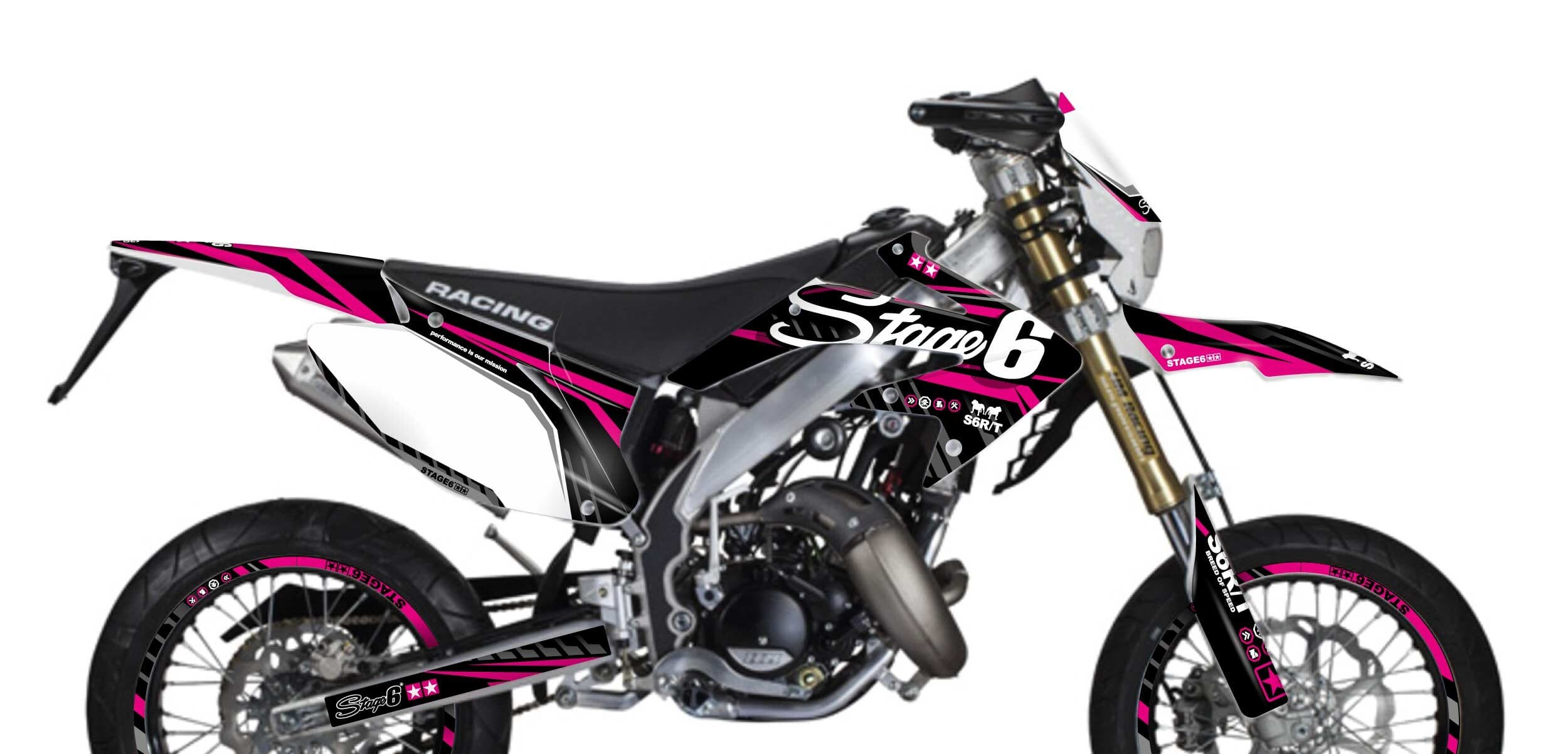 S6-058804.2/PK Kit deco Honda HM 50 Stage6 Rosa, COD: S6-058804.2/PK