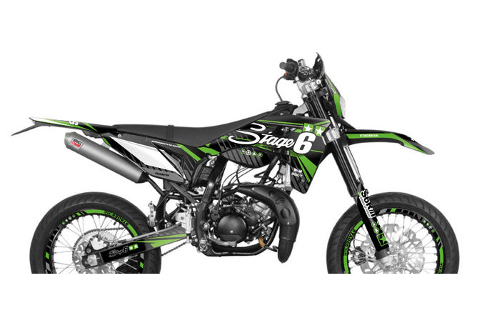 S6-058806.2/GR Kit deco Sherco SM-R 50 dopo 2018 Stage6 Verde