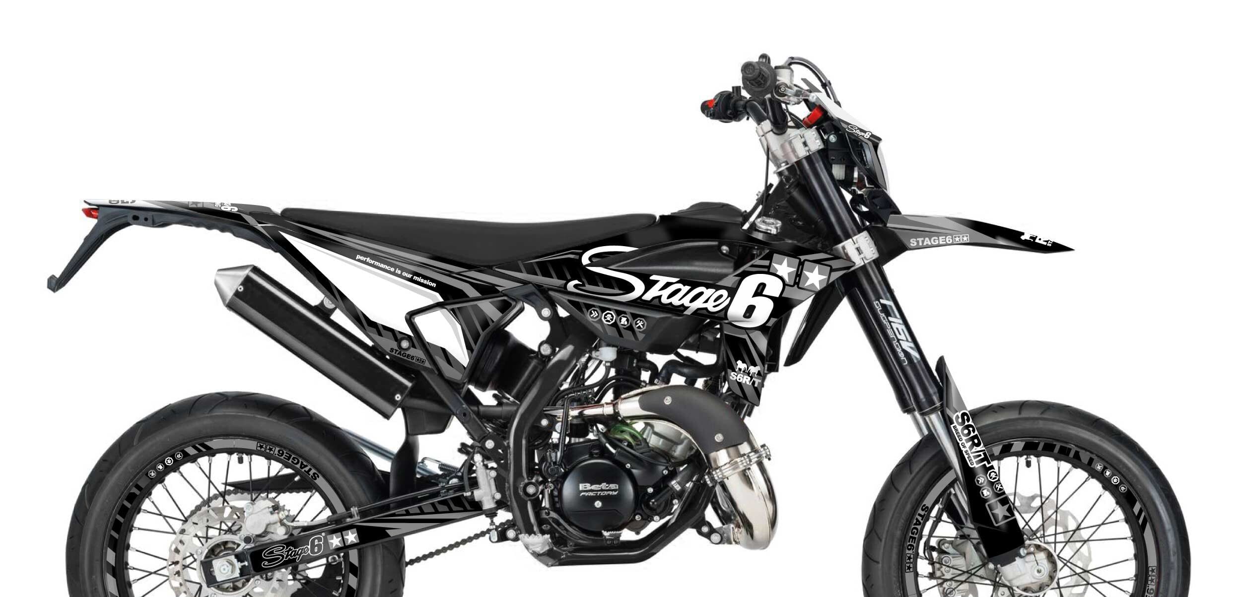 S6-058809.2/BK Kit deco Beta RR dopo 2021 Stage6 Nero, COD: S6-058809.2/BK