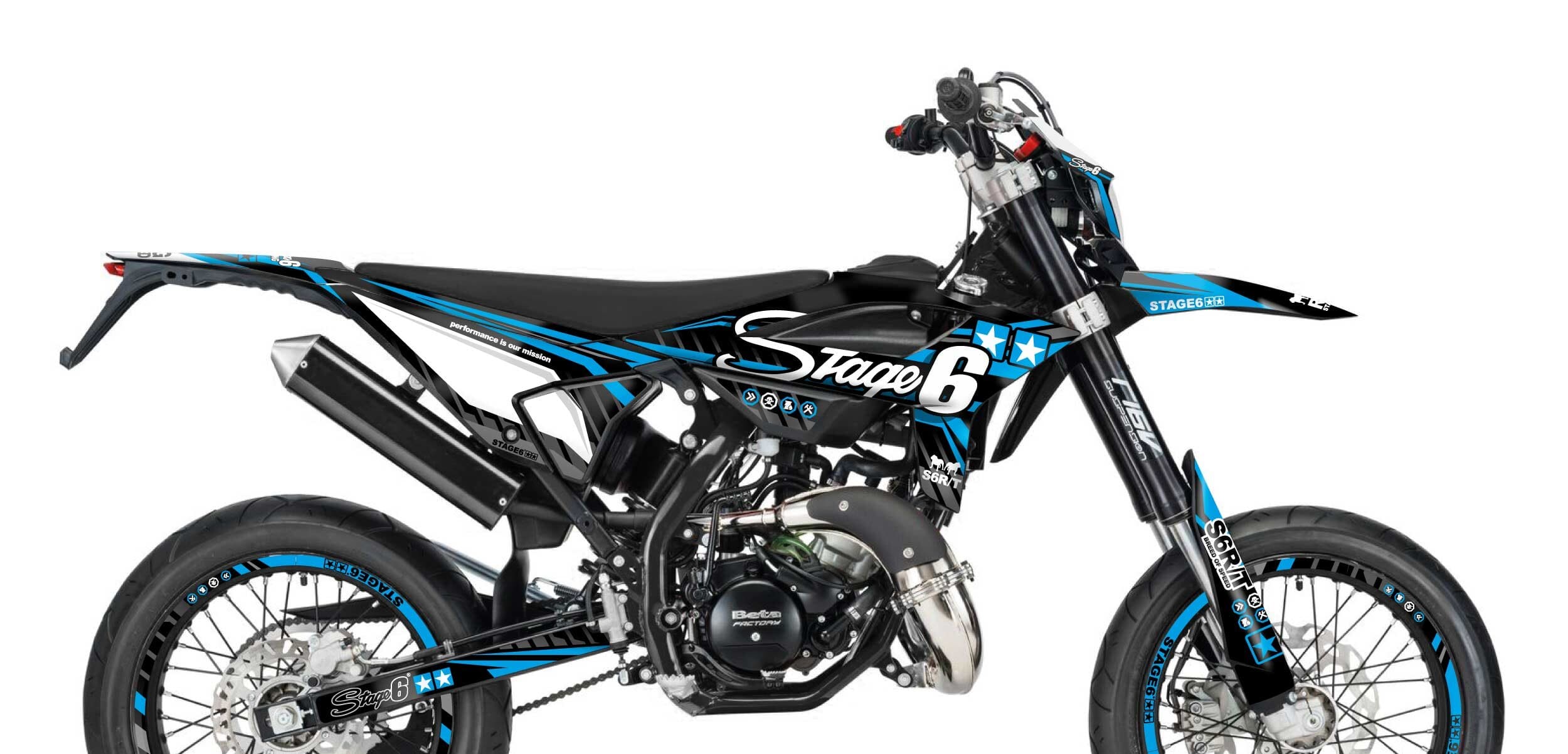 S6-058809.2/BL Kit deco Beta RR dopo 2021 Stage6 Blu, COD: S6-058809.2/BL