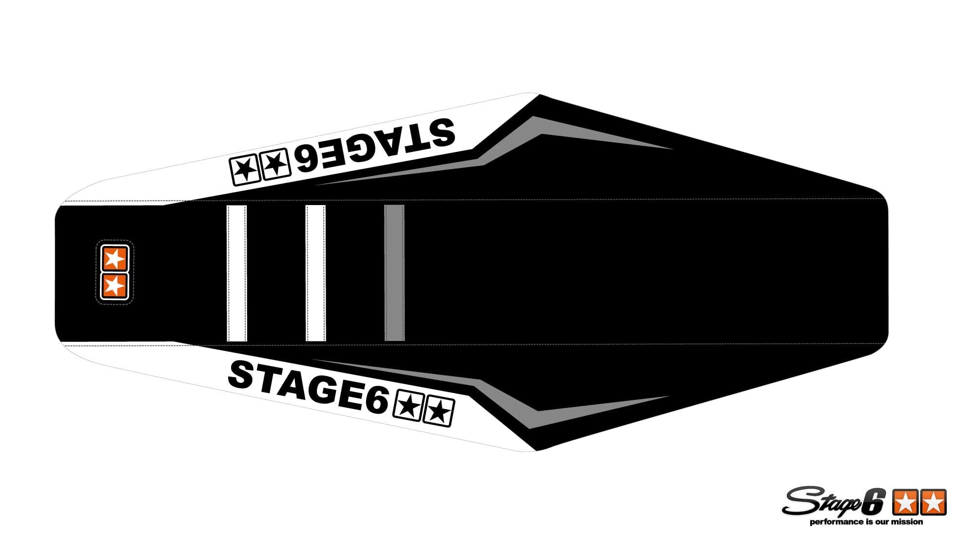 S6-058861.2/WH Coprisella Yamaha DT Stage6 Full Covering Blanc
