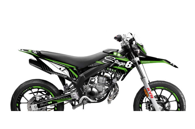 S6-059302.2/GR Kit deco Derbi X-Treme 2011 - 2017 Stage6 Verde, COD: S6-059302.2/GR