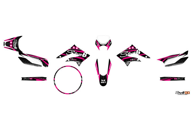 S6-059302.2/PK Kit deco Derbi X-Treme 2011 - 2017 Stage6 Rosa, COD: S6-059302.2/PK