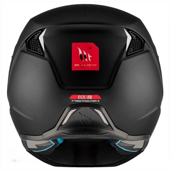 SF-160134 MT Streetfighter SV uni matt black trial helmet XL