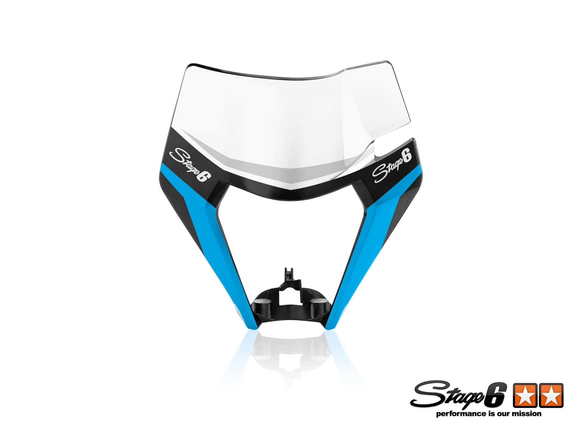 S6-058900.2/BL Grafica maschera faro KTM EXC Stage6 blu, COD: S6-058900.2/BL