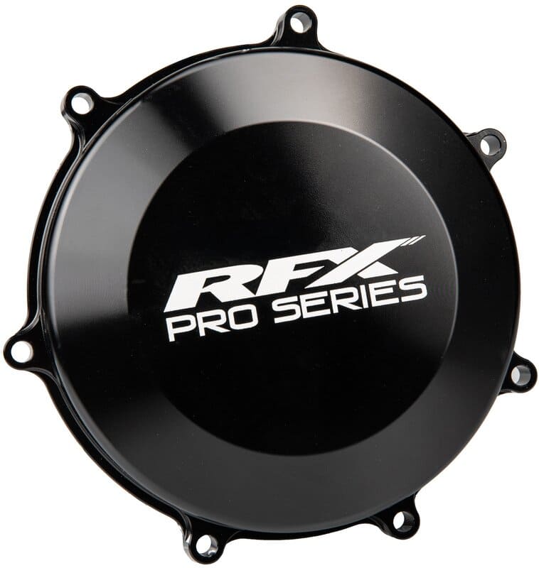R-FXCC2050099H2 Coperchio frizione RFX Pro hard anodized nero - Kawasaki KXF 450 2021-2023, COD: R-FXCC2050099H2