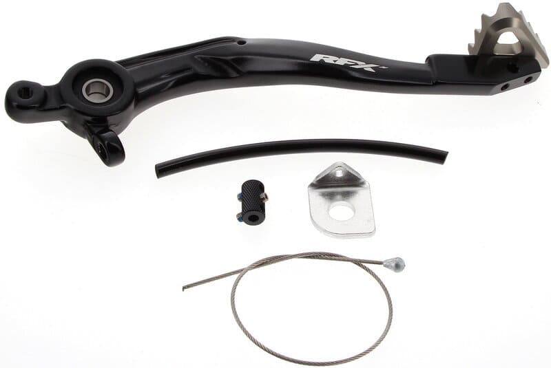 R-FXRB5050199HA Pedale freno RFX Pro standard hard anodized BK / Ti SX-F / FC dopo 2016, COD: R-FXRB5050199HA