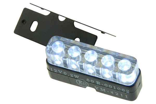 STR-690.01 Illuminazione Targa LED, con illuminazione omologato CE, COD: STR-690.01
