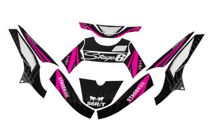 S6-056801.2/PK Deco Kit Yamaha BWs after 2004 Stage6 Pink