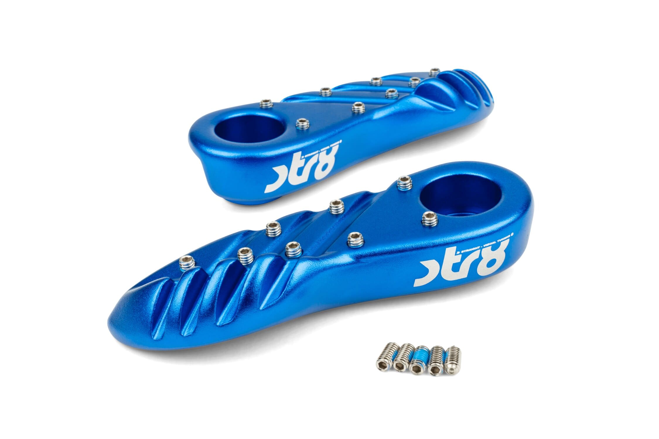 STR-220.05/BL Poggiapiedi Yamaha BWs dal 2004 Blu, COD: STR-220.05/BL