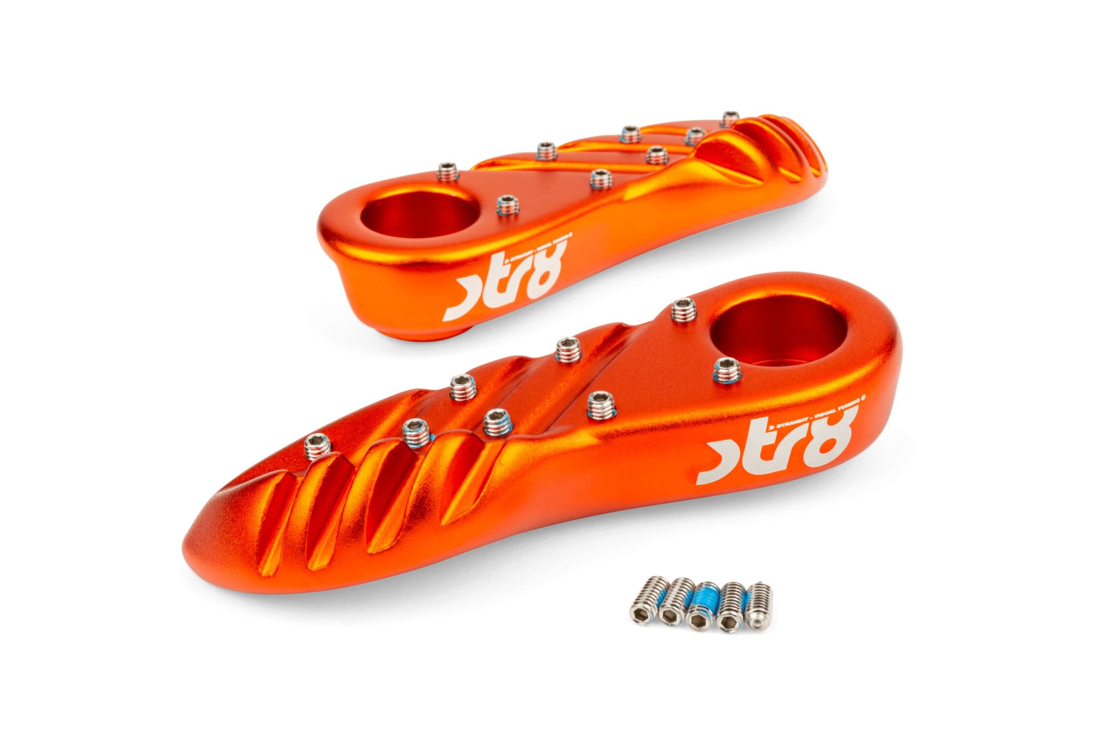 STR-220.05/OR Poggiapiedi Yamaha BWs dal 2004 Arancione, COD: STR-220.05/OR