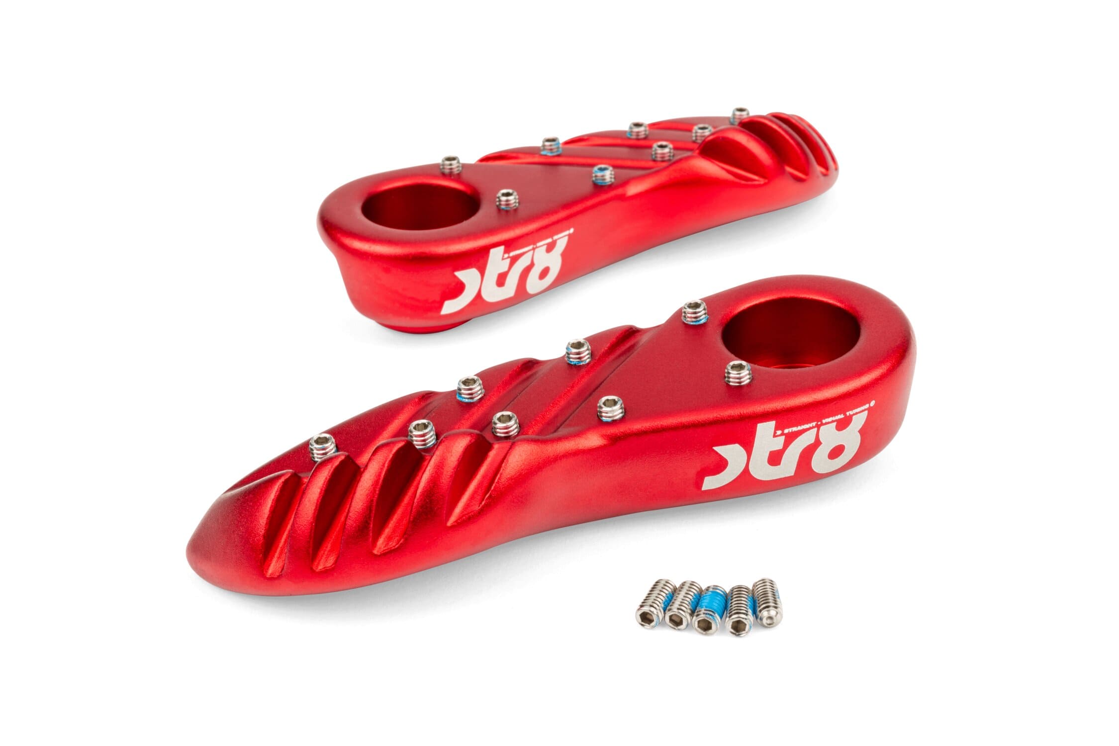 STR-220.05/RE Poggiapiedi Yamaha BWs dal 2004 Rosso, COD: STR-220.05/RE