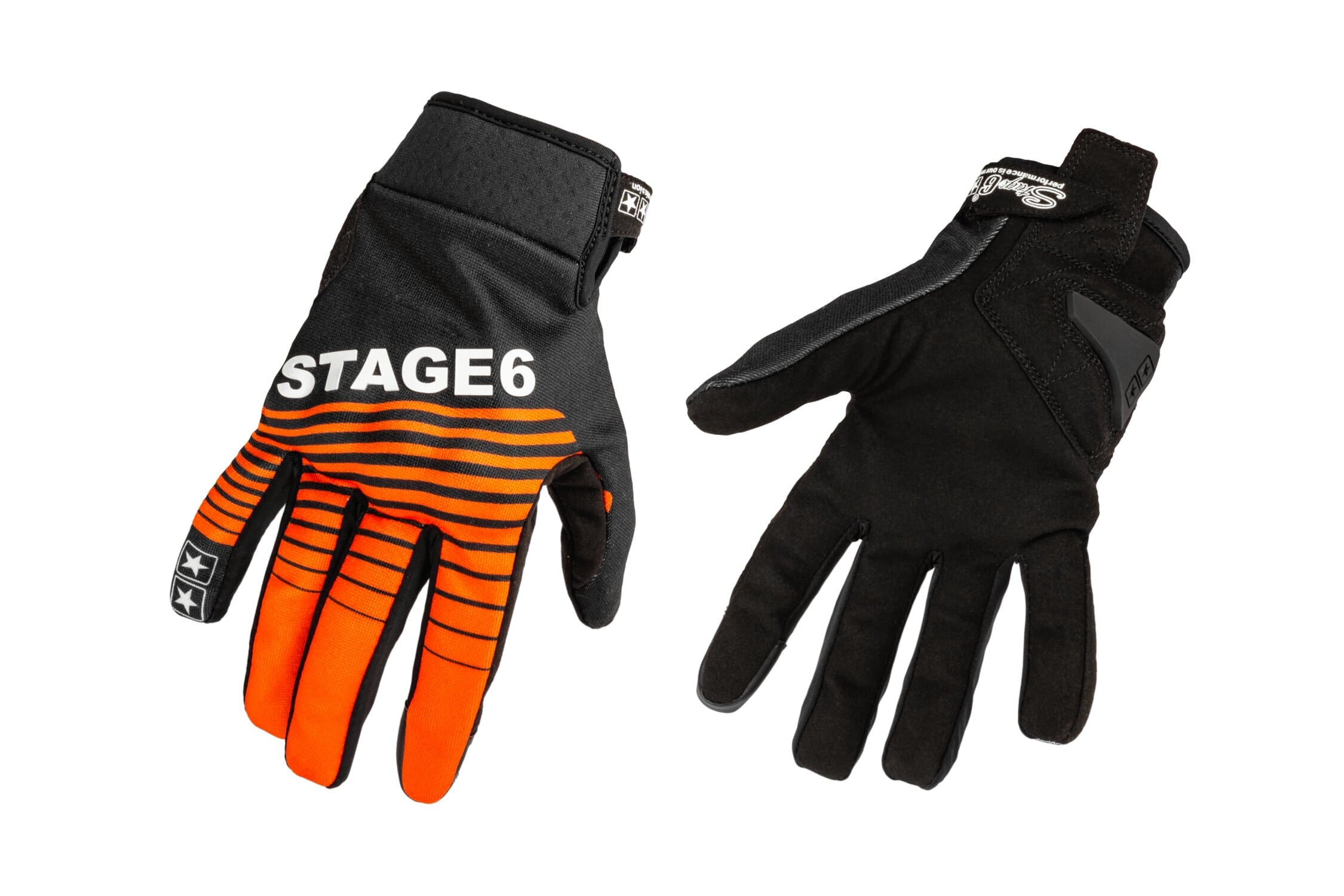 S6-0865/M Guanti moto Stage6 Street Pure Arancione / Nero M, COD: S6-0865/M