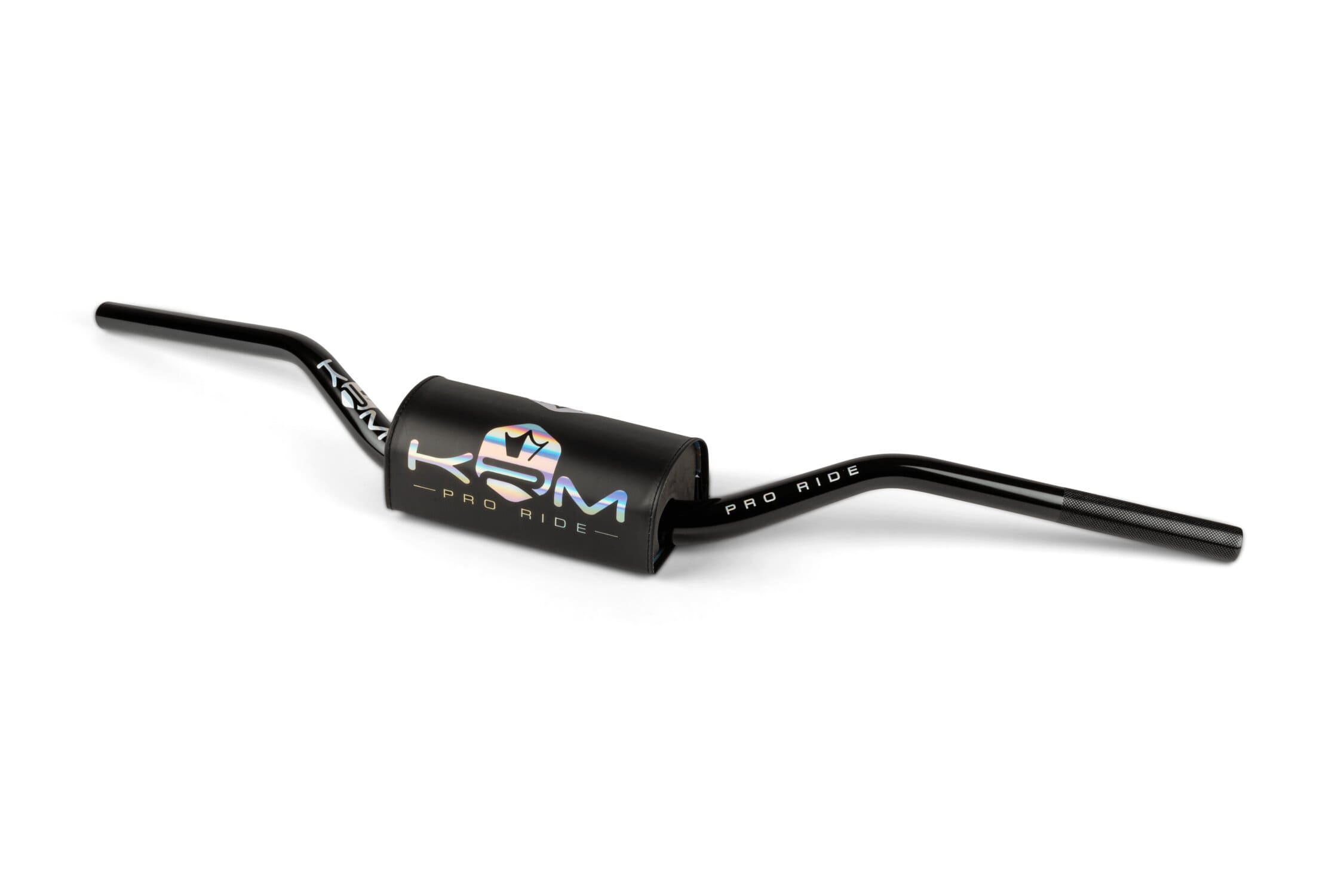 KR594F Manubrio motocross KRM 28mm nero / olografico con paracolpi, COD: KR594F