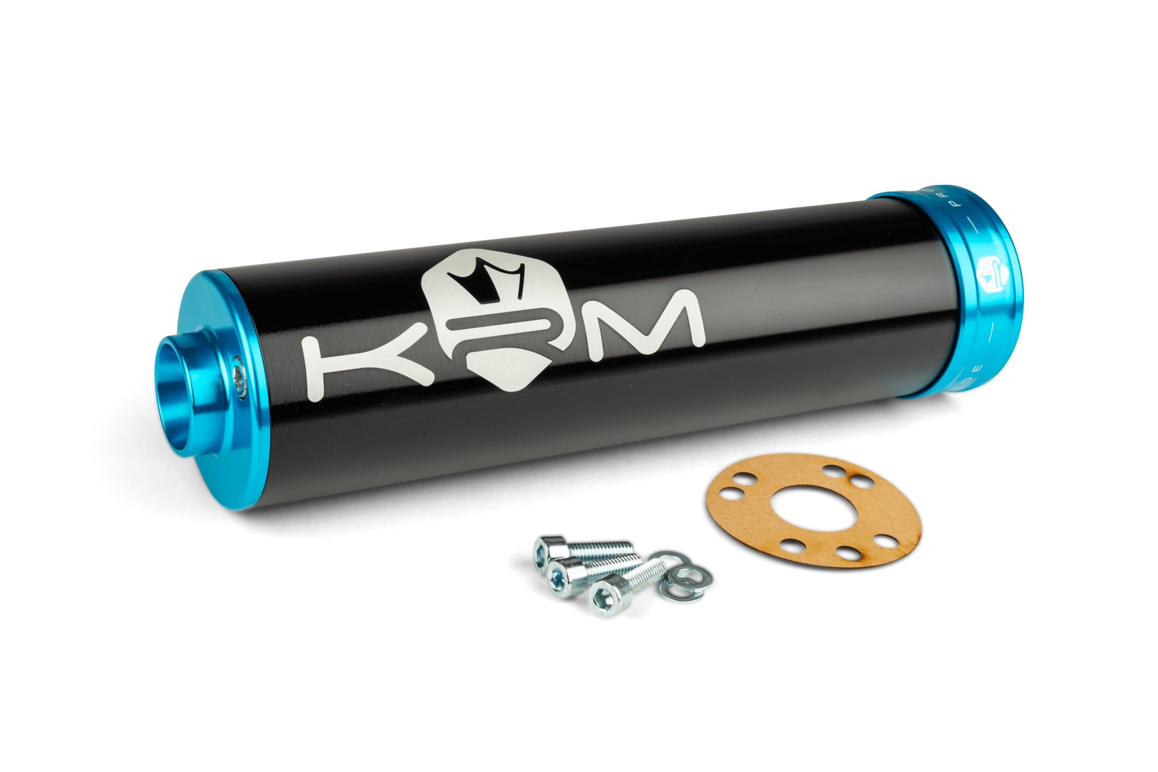 KR621F Silenziatore KRM 70 - 90 Nero / Turchese, COD: KR621F