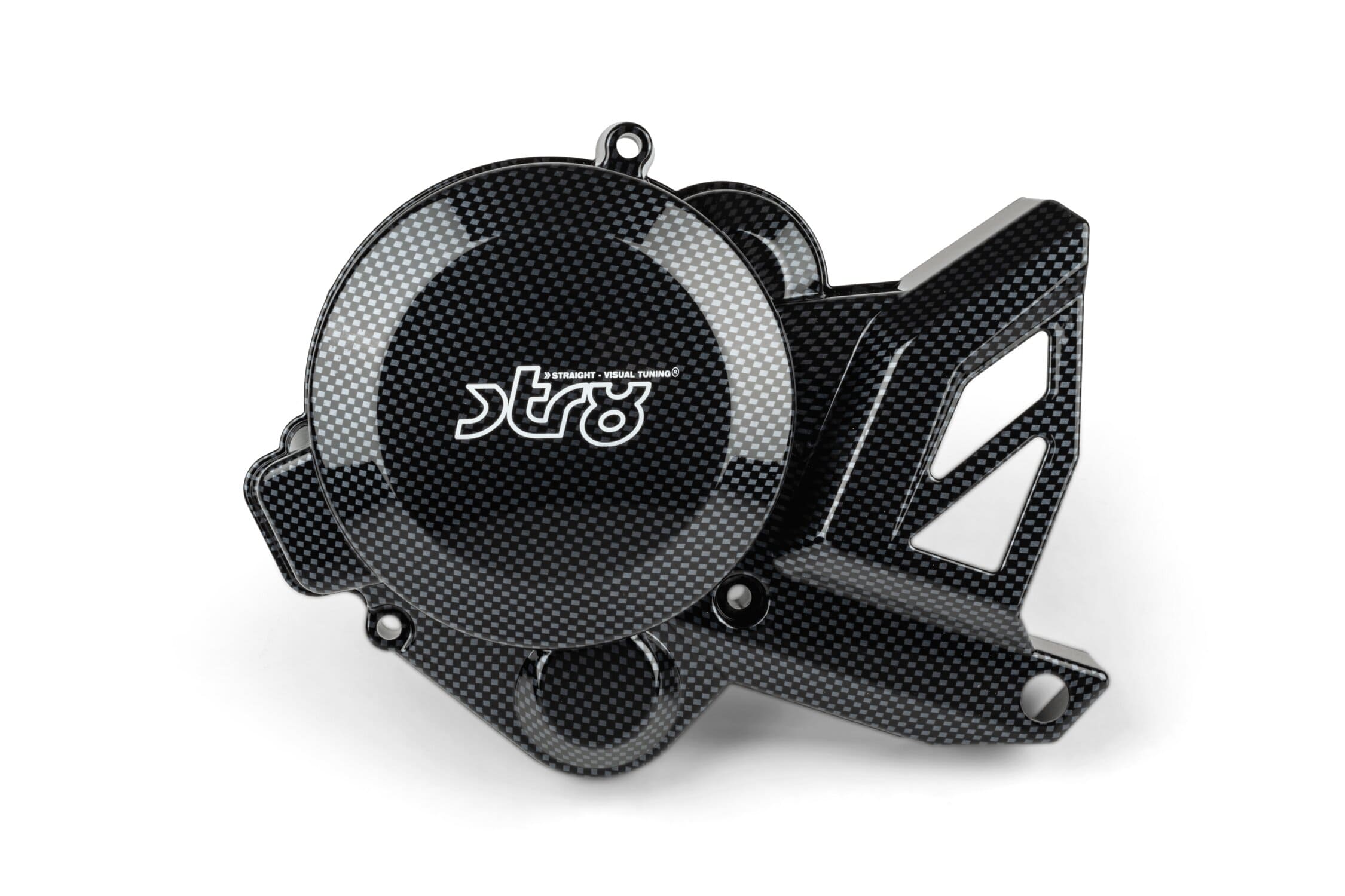 STR-542.69/CA Coperchio accensione Derbi Euro 3 / Euro 4 Carbonio, COD: STR-542.69/CA