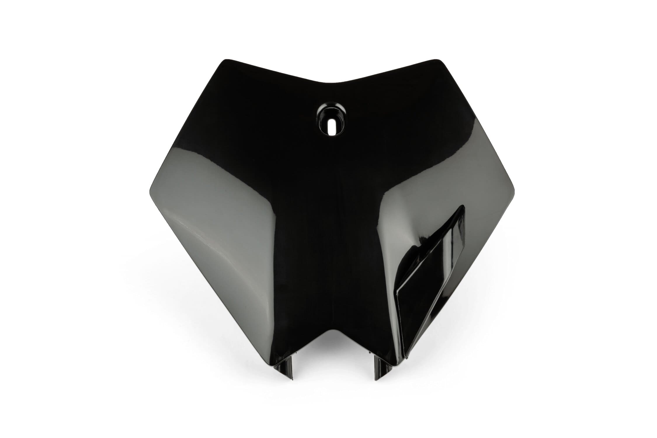 STR-599.55/BK Targhetta Numero di Gara tipo KTM nero, COD: STR-599.55/BK