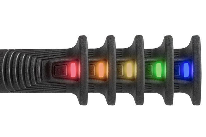 KO-AX1740I0 Manopole riscaldabile Koso HG-17 L.130mm (d. interno 25,4 + 28,5mm), COD: KO-AX1740I0