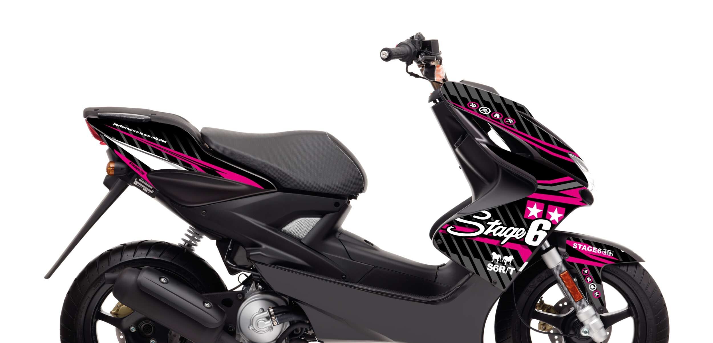 S6-056601.2/PK Kit deco Yamaha Aerox fino 2013 Stage6 Rosa, COD: S6-056601.2/PK
