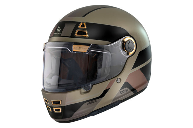 MT-204312 Casco integrale MT Helmets Jarama 68TH verde cachi S - Billaricambi SRLS