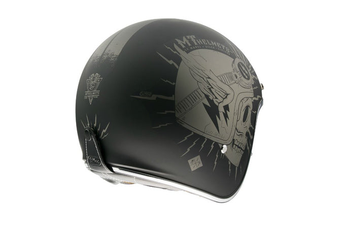MT-203163 MT Helmets Le Mans 2 SV Diler jet helmet matt black M