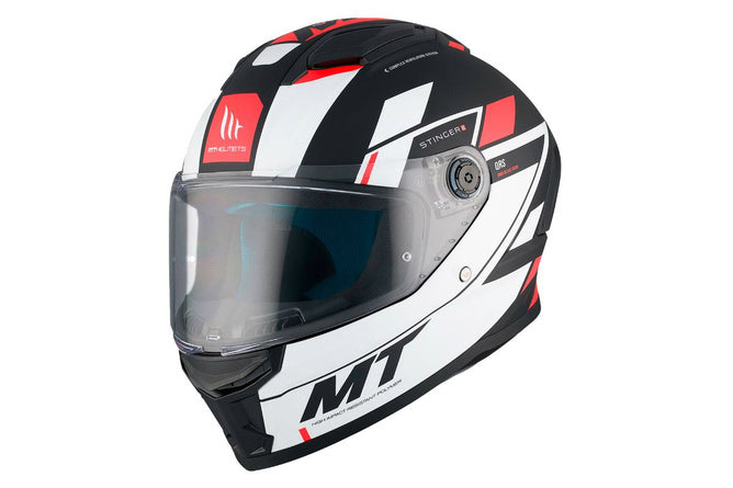 MT-206921 Casco integrale MT Helmets Stinger 2 Zivze nero / bianco S
