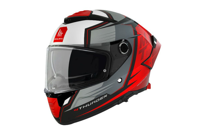 MT-202381 Casco integrale MT Helmets Thunder 4 SV Pental rosso / grigio XXL