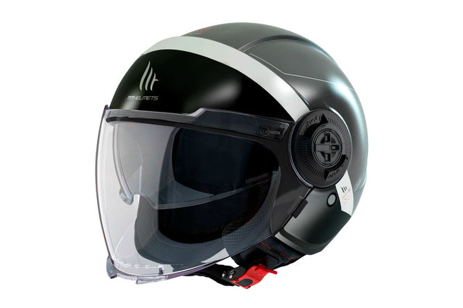MT-205577 Casco jet MT Helmets Viale SV S 68 Units grigio opaco XL - Billaricambi SRLS