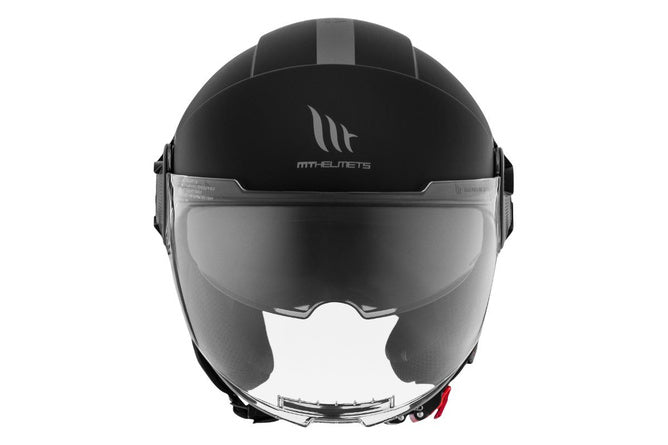 MT-203118 Casco jet MT Helmets Viale SV S nero opaco XXS