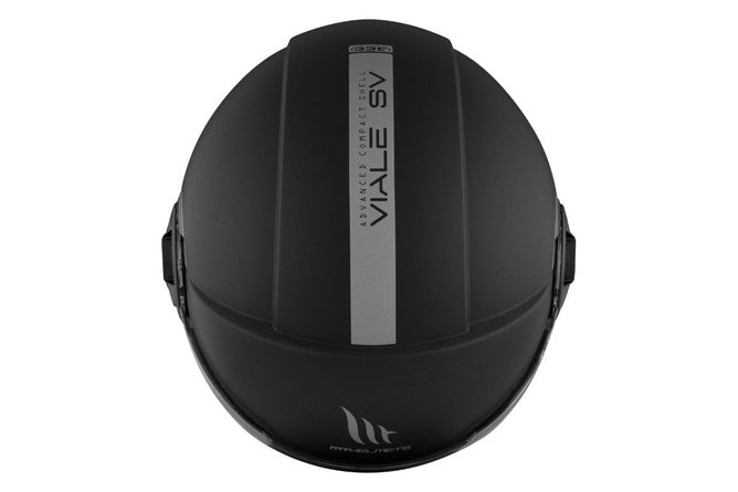 MT-203118 Casco jet MT Helmets Viale SV S nero opaco XXS