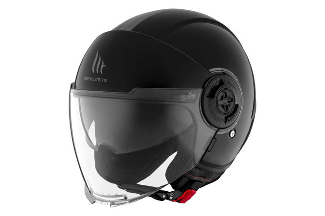 MT-203113 Casco jet MT Helmets Viale SV S nero lucido XS