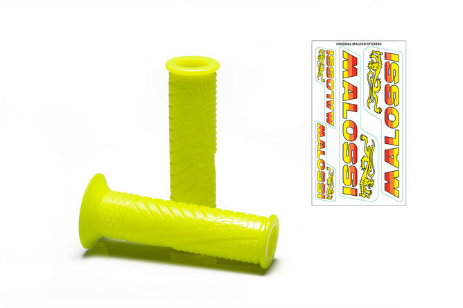 M6918701.Y0 Manopole Malossi MHR giallo neon Open End - Billaricambi SRLS