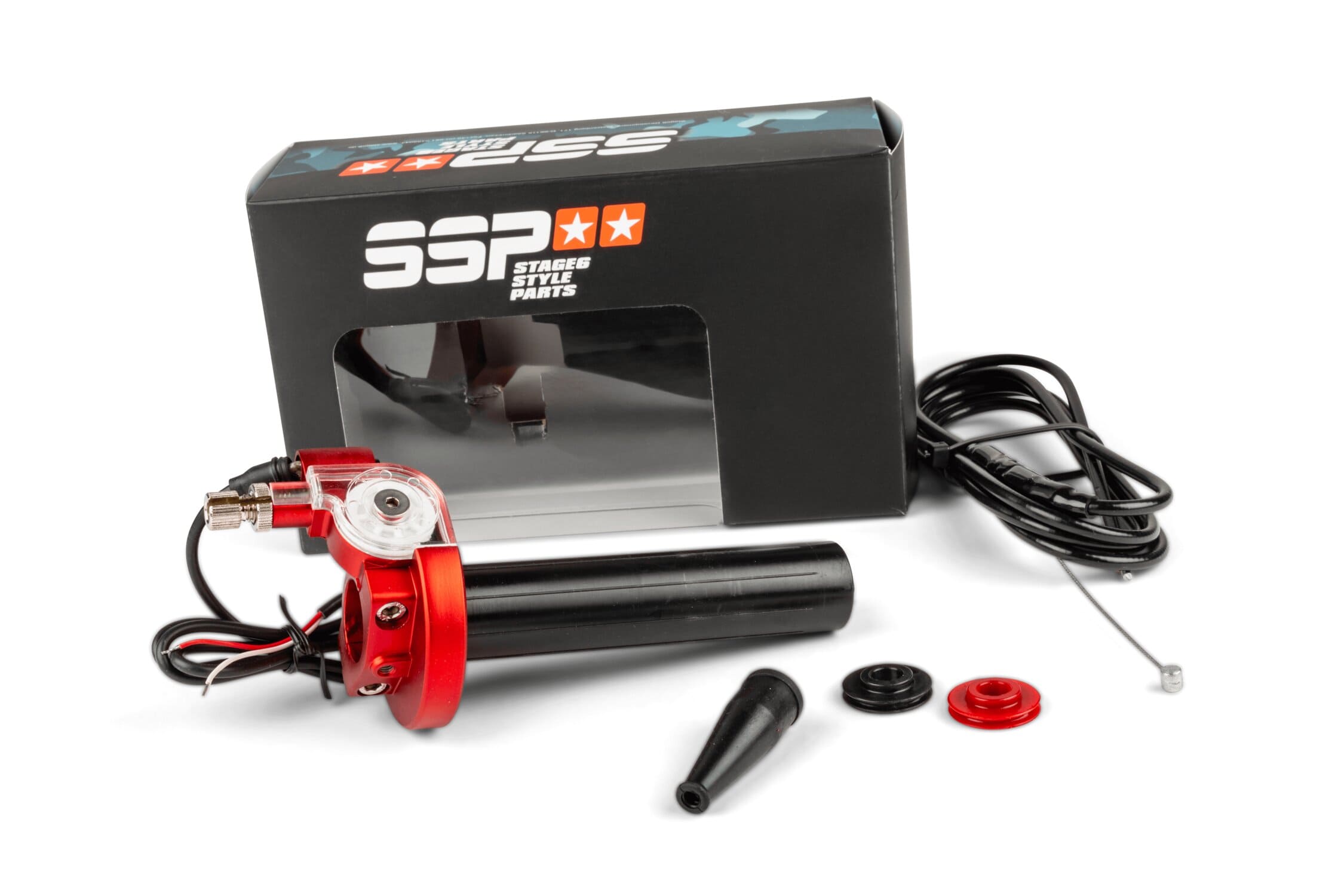 S6-SSP115/RE Comando gas rapido Stage6 rosso, COD: S6-SSP115/RE