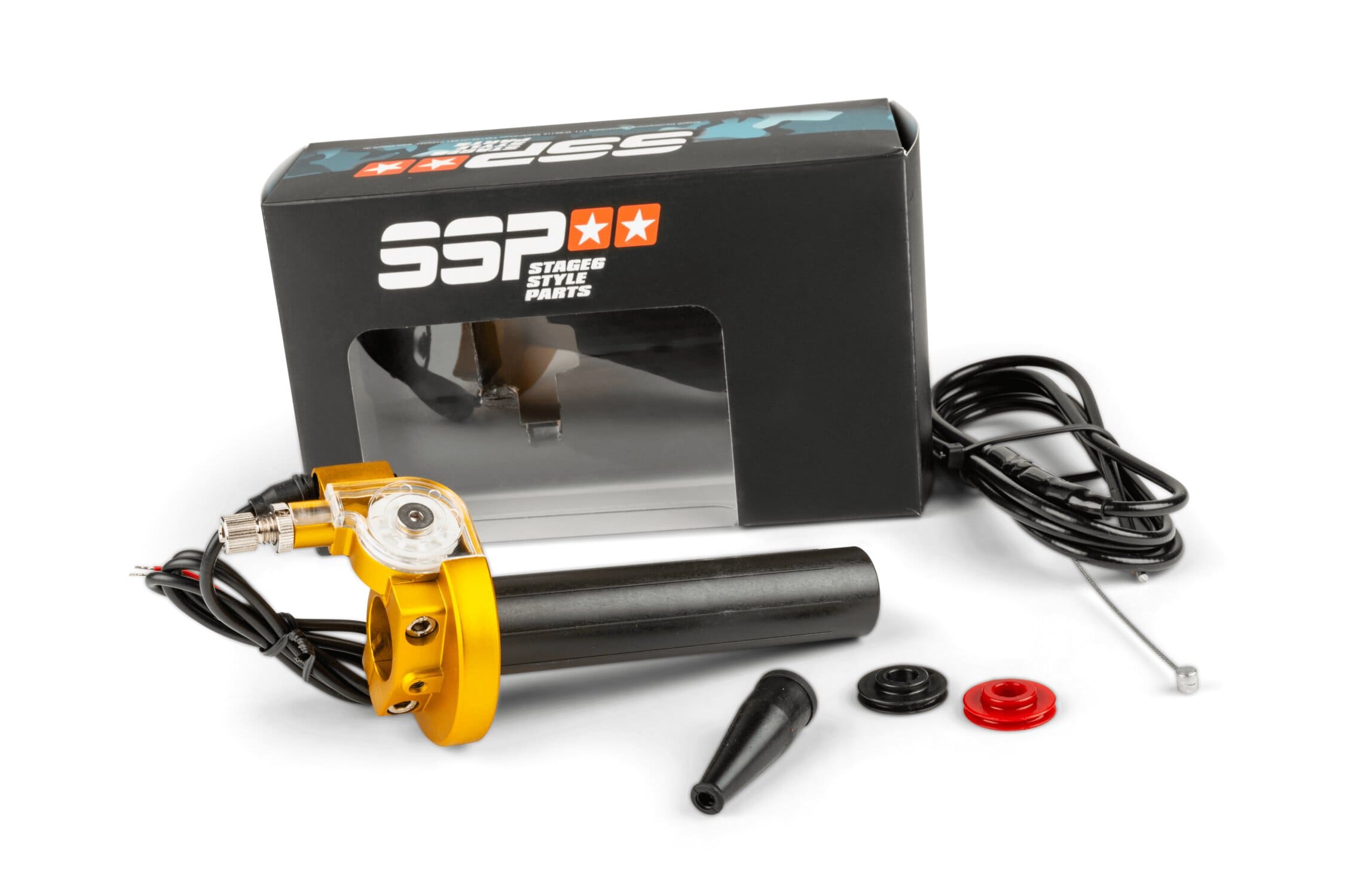 S6-SSP115/YE Comando gas rapido Stage6 giallo, COD: S6-SSP115/YE