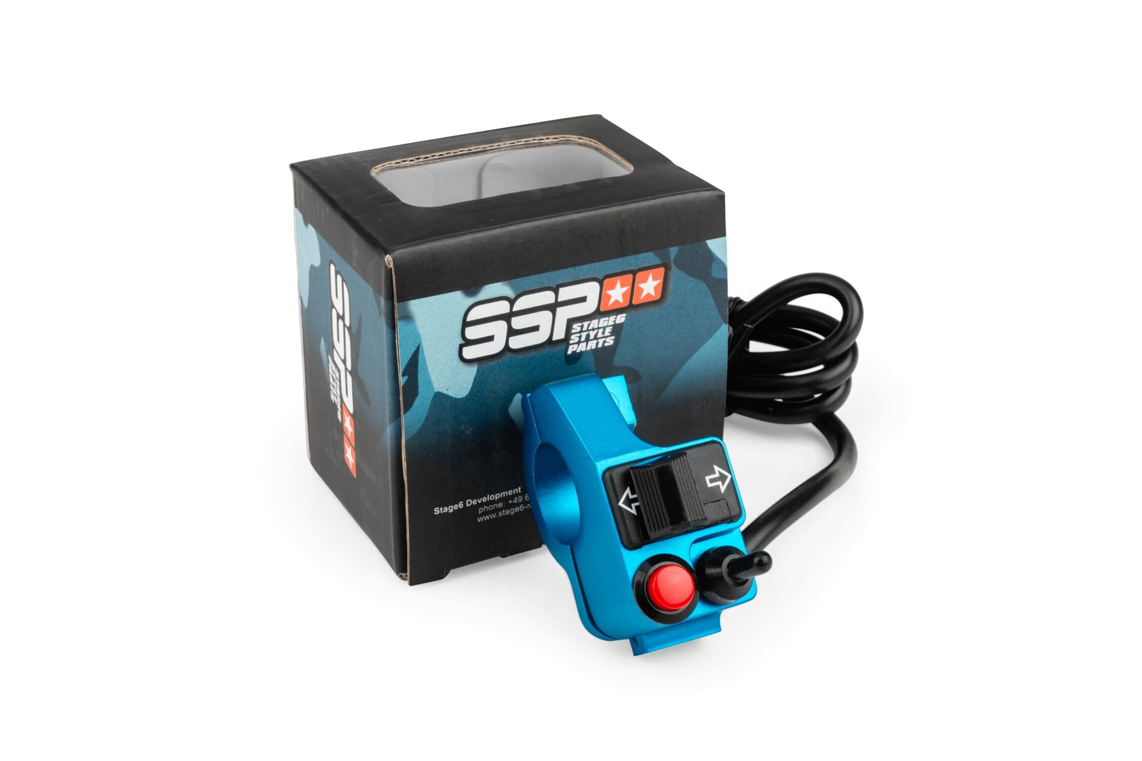 S6-SSP119/BL Interruttore universale Stage6 blu, COD: S6-SSP119/BL