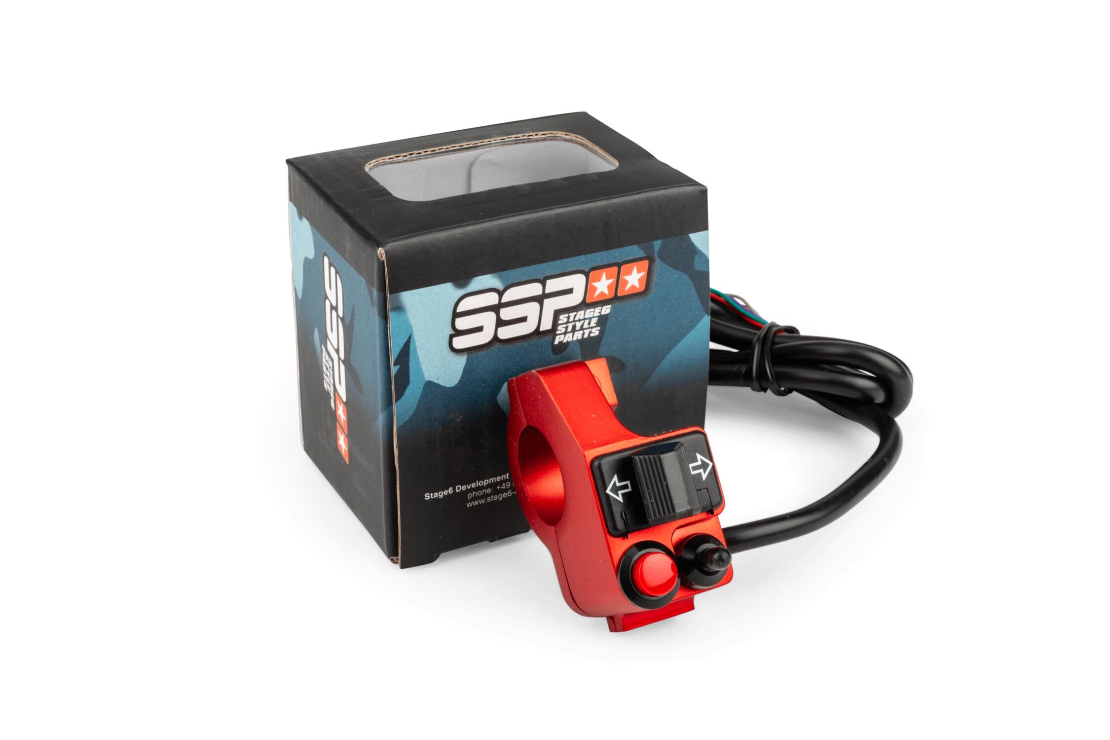 S6-SSP119/RE Interruttore universale Stage6 rosso, COD: S6-SSP119/RE