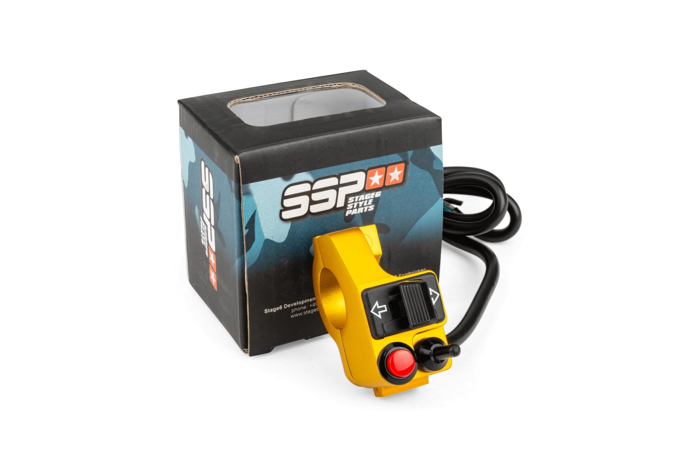 S6-SSP119/YE Interruttore universale Stage6 giallo, COD: S6-SSP119/YE