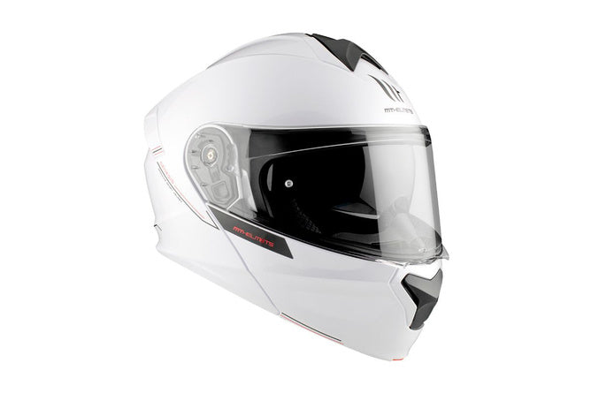 MT-209479 Casco modulare MT Helmets GENESIS bianco lucido L
