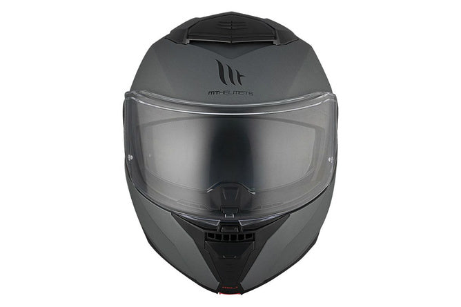 MT-202992 Casco modulare MT Helmets ATOM 2 grigio opaco M