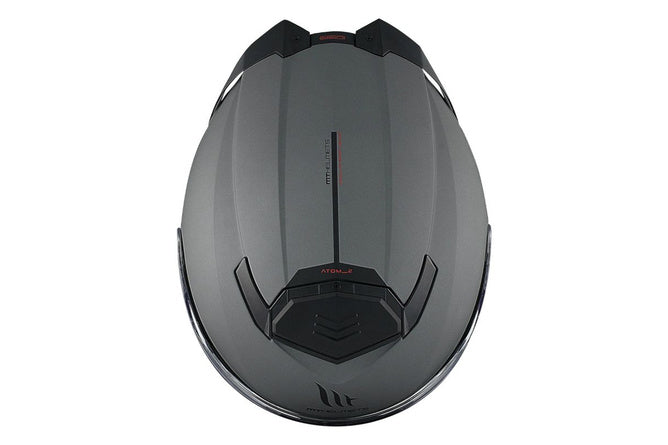 MT-202993 Casco modulare MT Helmets ATOM 2 grigio opaco L