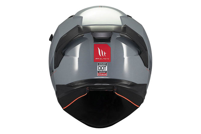 MT-206939 MT Helmets BRAKER A12 full face helmet matt gray S