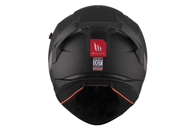 MT-206895 MT Helmets BRAKER A1 full face helmet matt black M