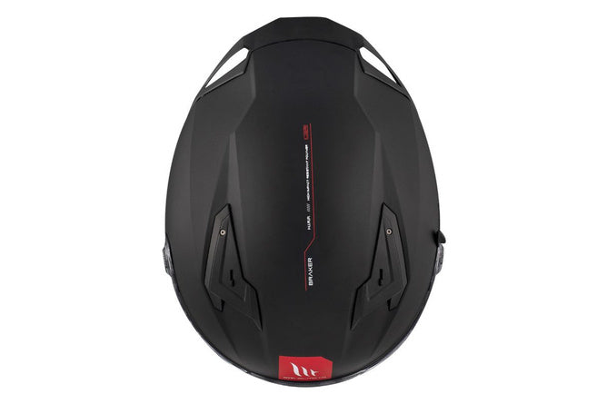 MT-206898 MT Helmets BRAKER A1 full face helmet, matt black, XXL