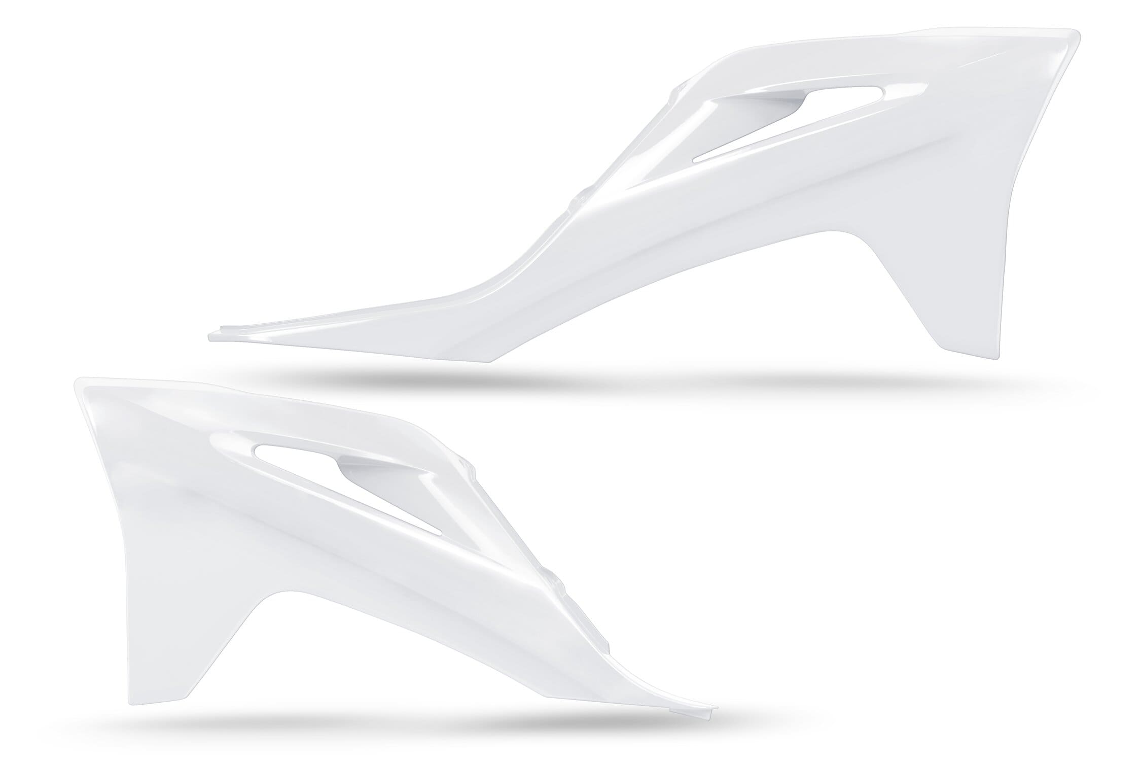 UF-GG07128#041 Plastiche radiatore Gasgas MC / EC dopo 2021 UFO bianco, COD: UF-GG07128#041