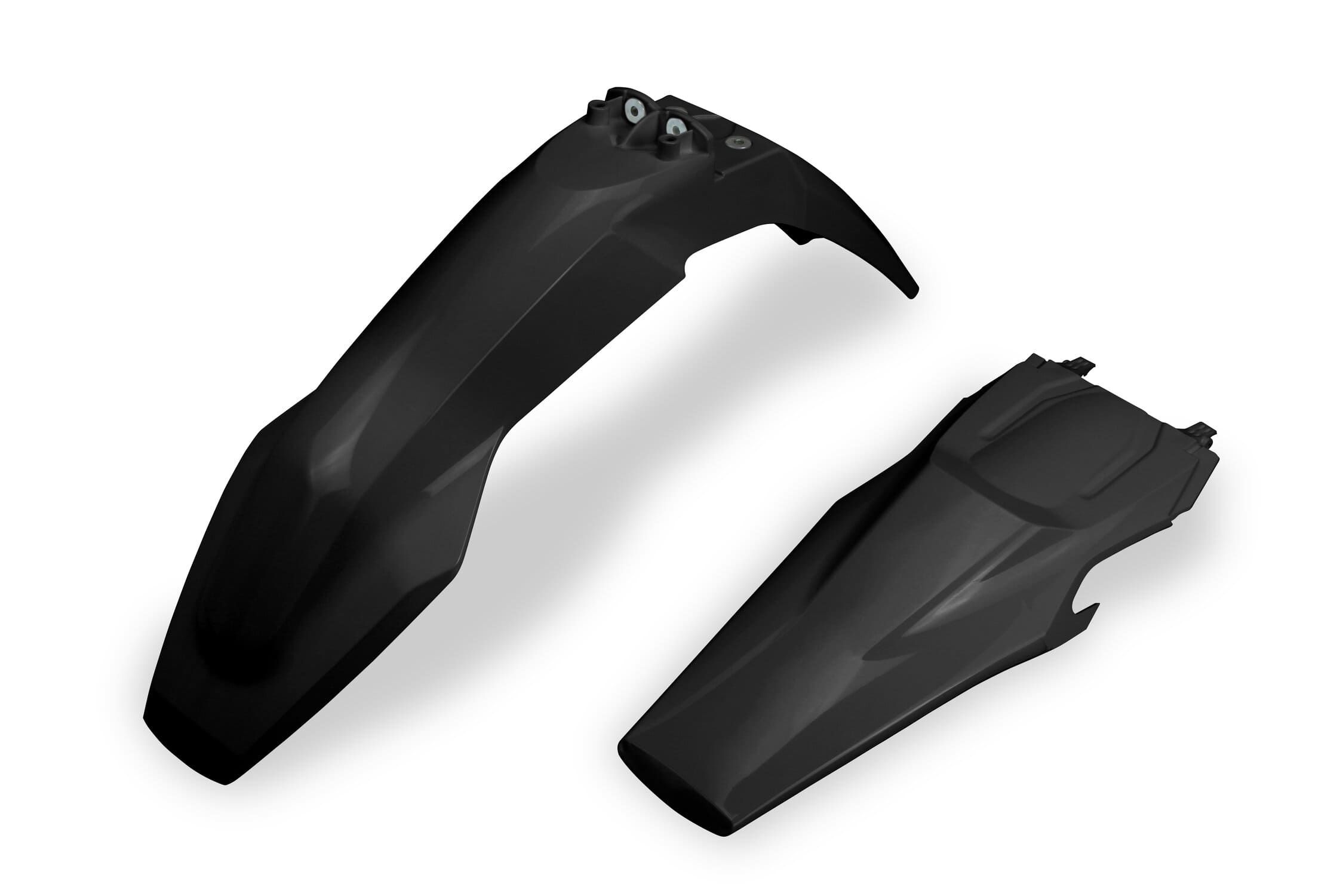 UF-HUFK621@001 Set parafanghi anteriore + posteriore Husqvarna TC / FC dopo 2019 UFO nero