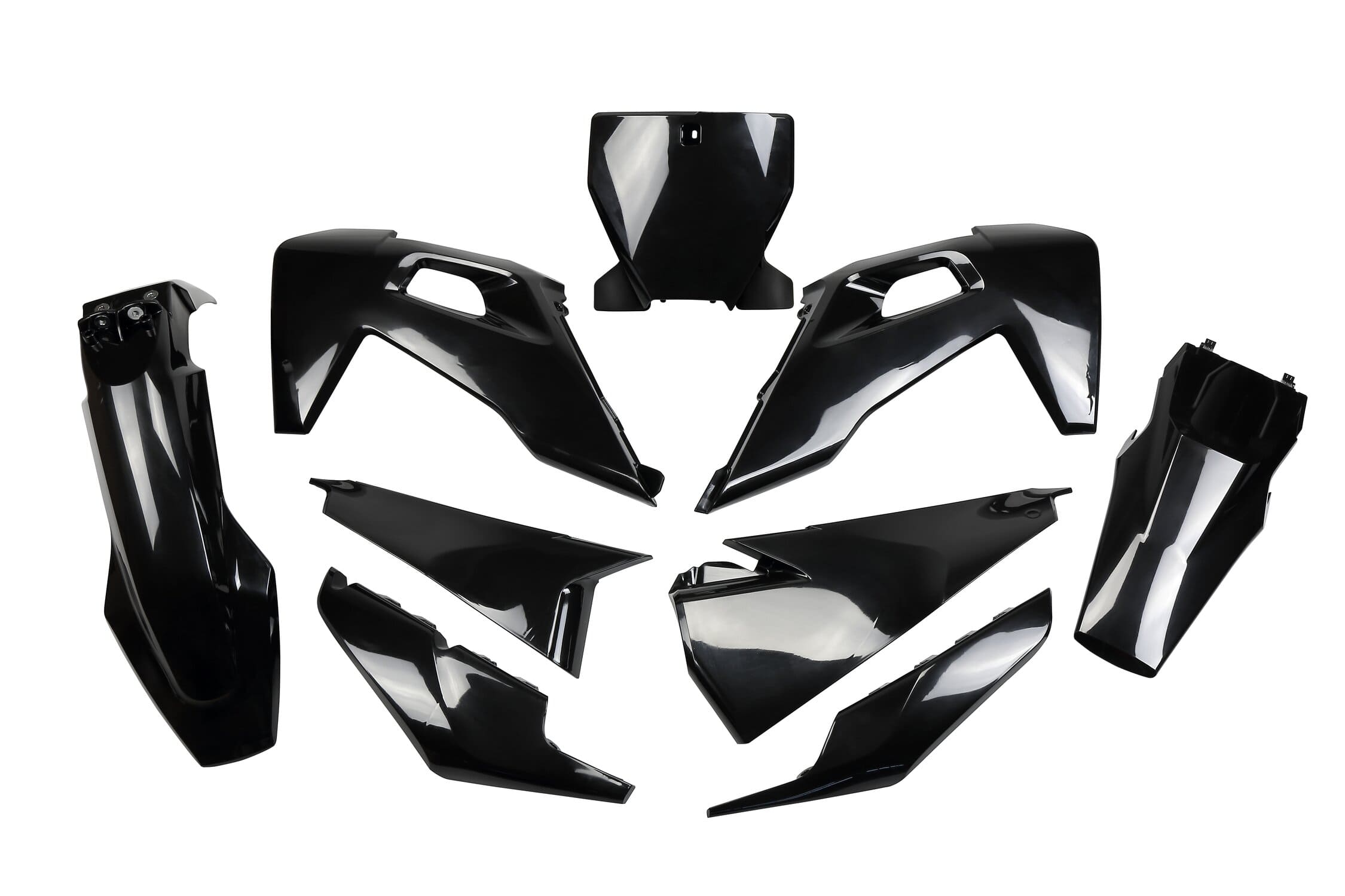 UF-HUKIT622@001 Kit plastiche Husqvarna TC / FC dopo 2019 UFO nero, COD: UF-HUKIT622@001