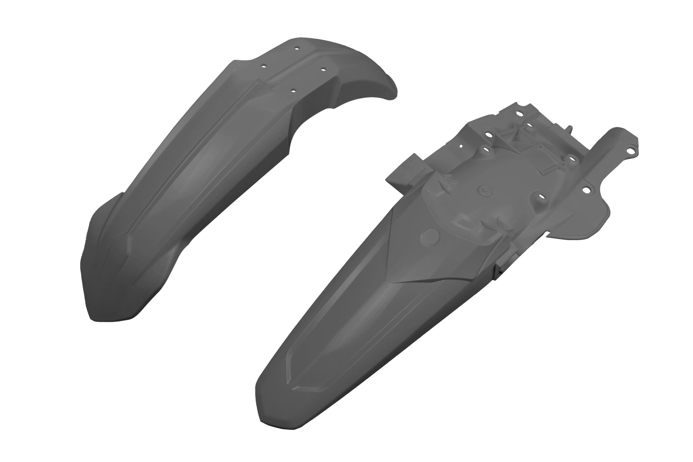 UF-YAFK321@090 Set parafanghi anteriore + posteriore Yamaha YZF dopo 2018 UFO grigio