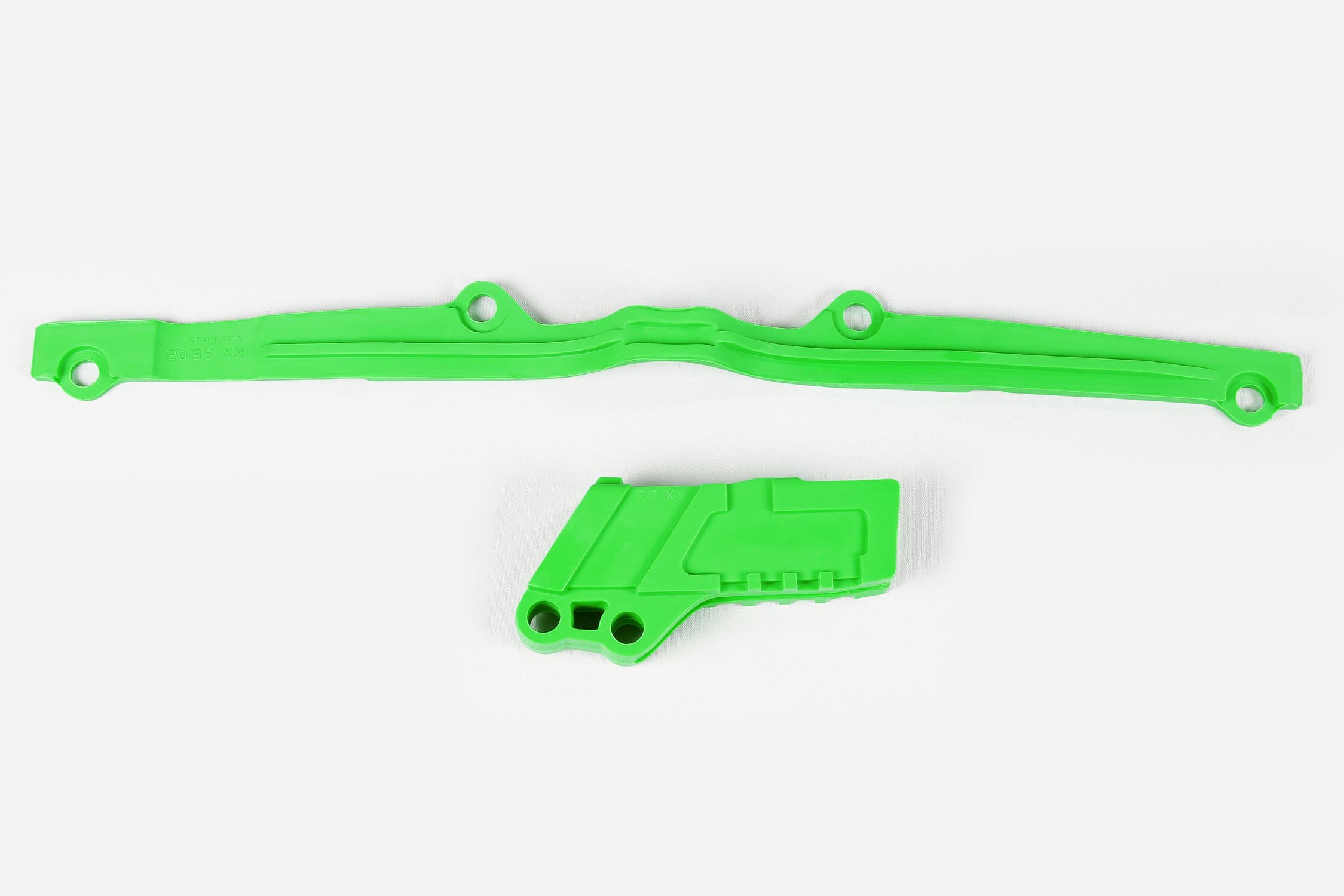 UF-KA03793@026 Kit cruna catena + fascia forcella Kawasaki KX 125 / 250 2003-2008 verde, COD: UF-KA03793@026
