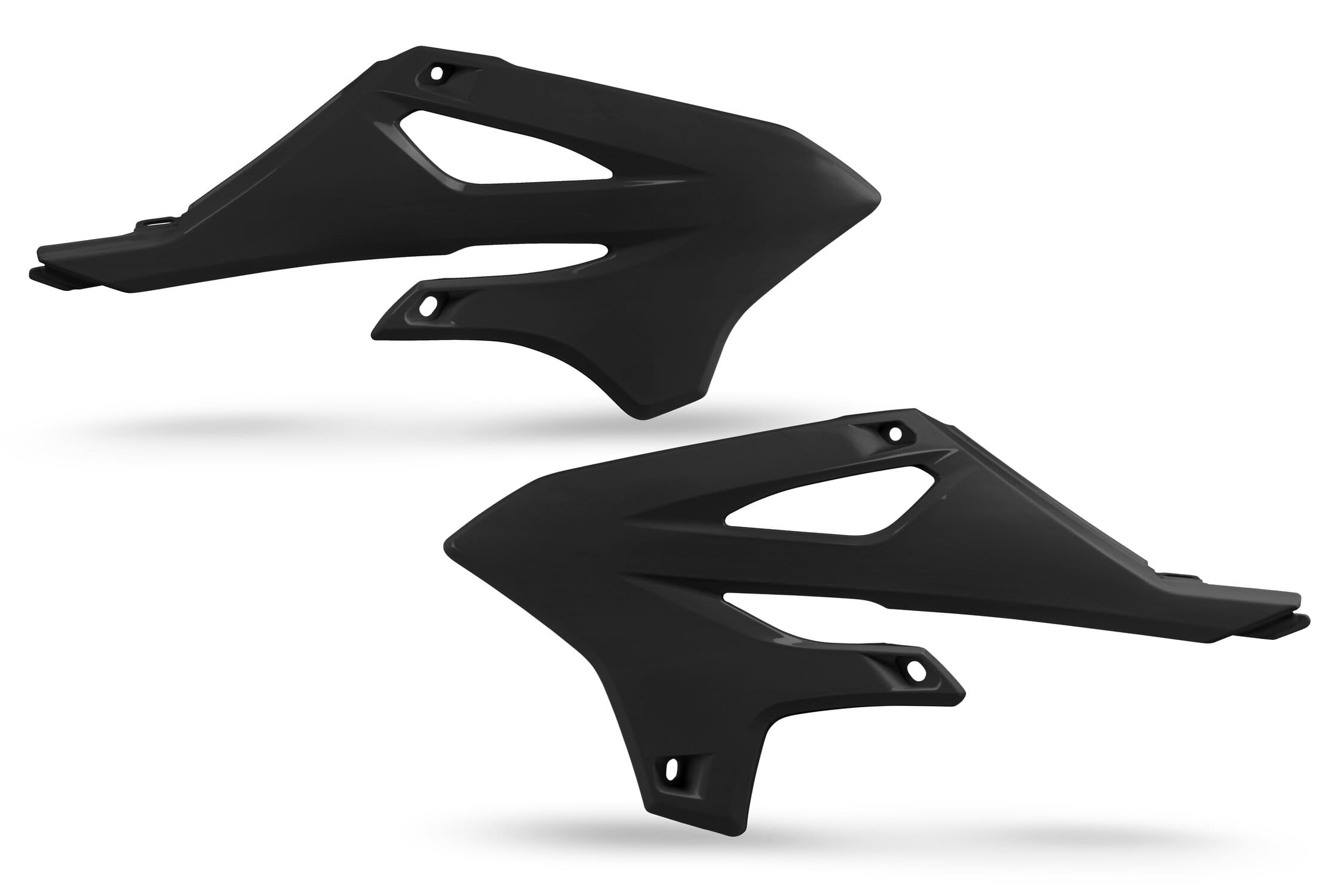 UF-YA04882#001 Plastiche radiatore YZ 85 dopo 2022 UFO nero, COD: UF-YA04882#001